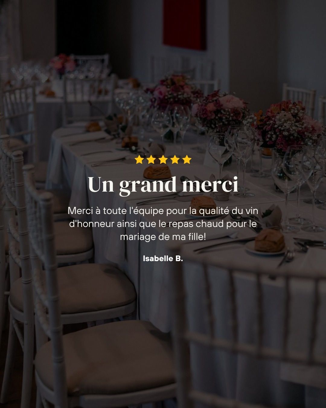 Parce que si nous faisons ce métier au quotidien c’est pour vous faire plaisir nous sommes plus q...